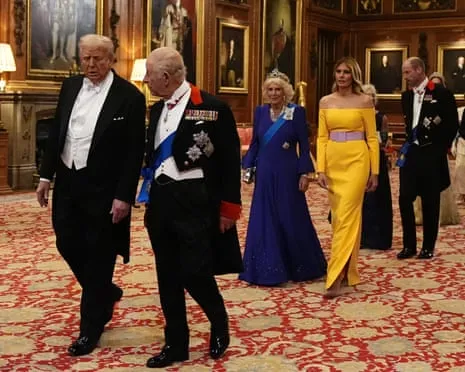 The Royal Family Roll Out Red Carpet During Demonstrations; Kimmel Taken Off Air Over Kirk Remarks